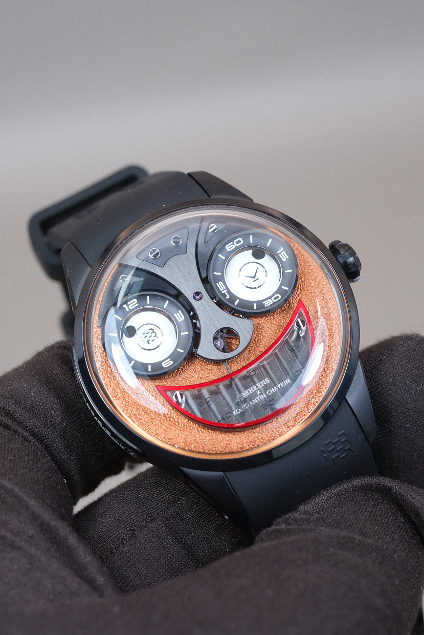 Часы Константин Чайкин (Konstantin Chaykin)  Behrens X Konstantin Chaykin Limited Edition Prototype #0 Black  BHR028T