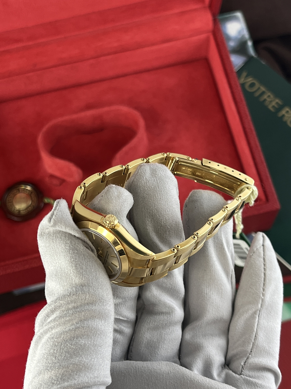 Часы Rolex  Oyster Perpetual Yellow Gold  76188