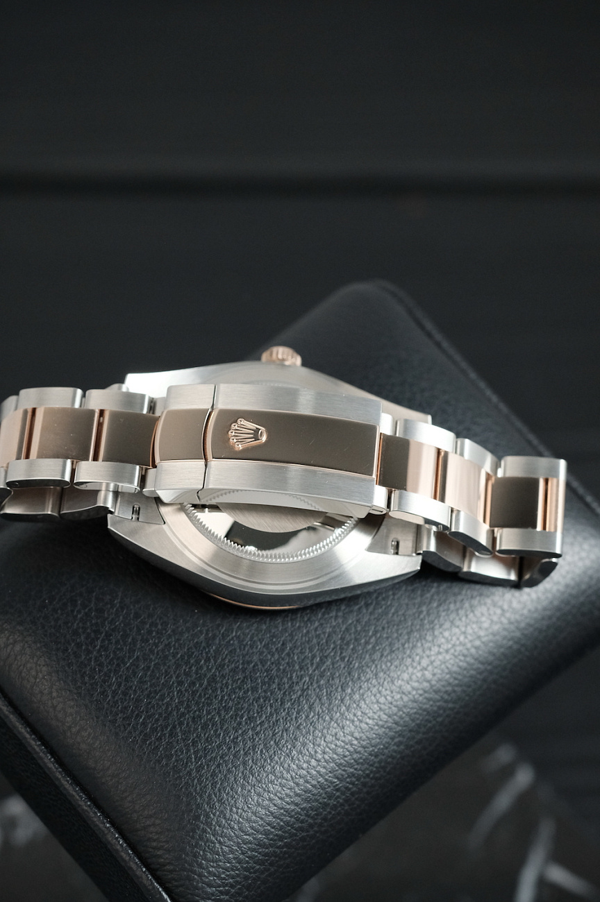 Часы Rolex  Datejust Ii 41Mm Steel & Rose Gold Chocolate Dial  126301