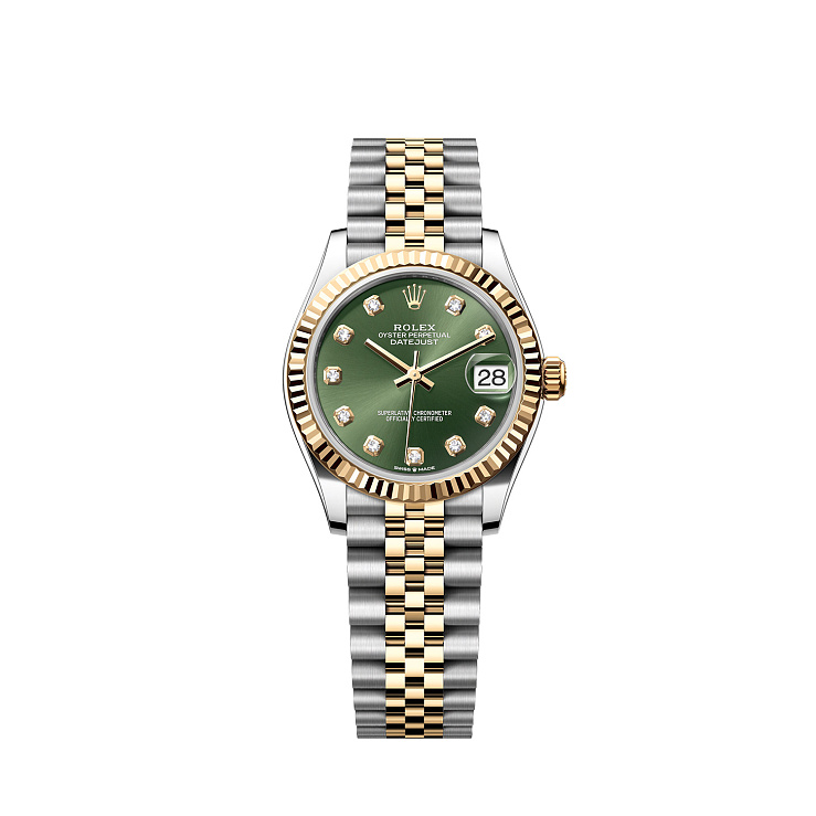Часы Rolex  Steel And Yellow Gold Olive Green Dial  278273