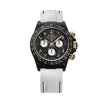 Заказать DiW  Rolex Daytona 40 Mm Black &amp; White Gold_Arabic  