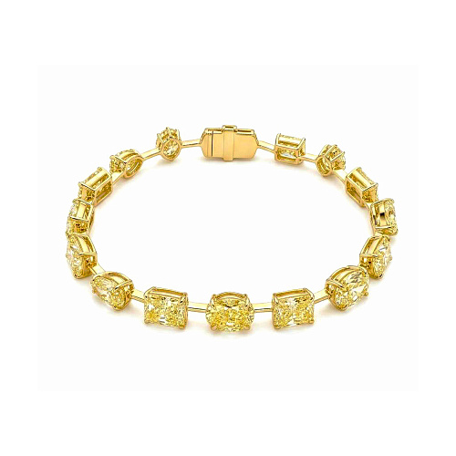 Украшение GIA  Браслет с бриллиантами 16,69 ct. Mixed Shape    