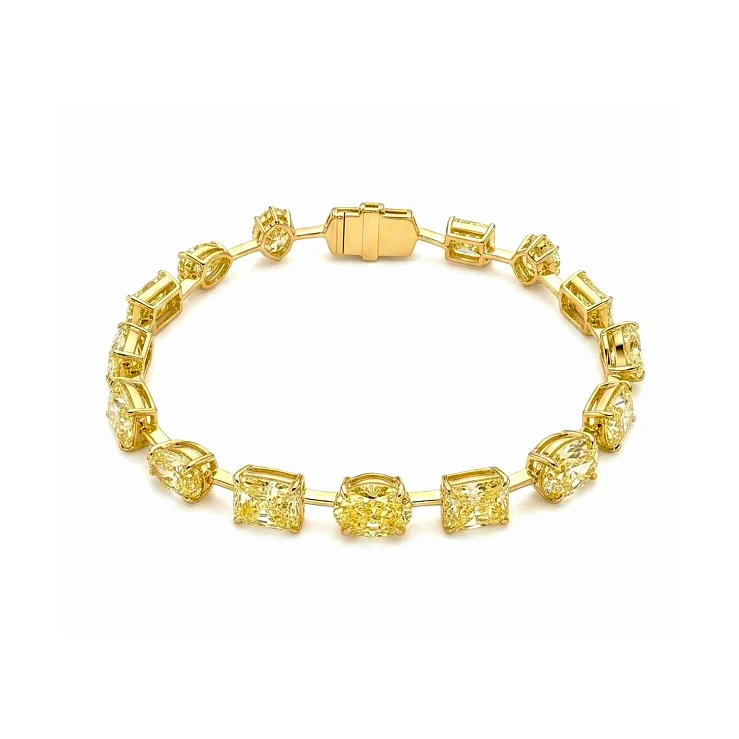Украшение GIA  Браслет с бриллиантами 16,69 ct. Mixed Shape    