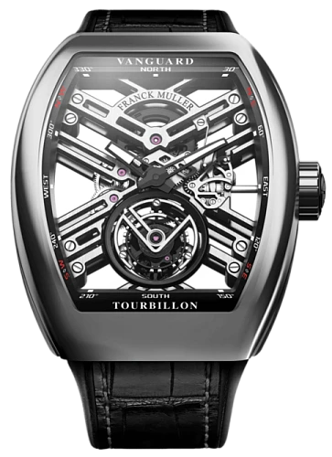 Заказать Franck Muller  Mens Collection Vanguard Skeleton  V 45 T SQT Steel