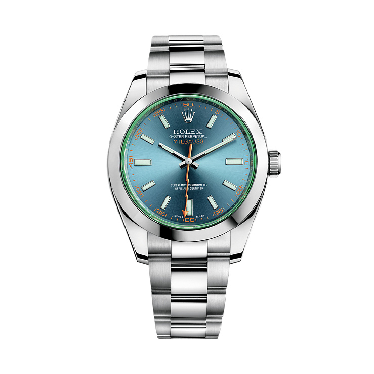 Часы Rolex  Milgaus Z-Blue Dial  116400GV
