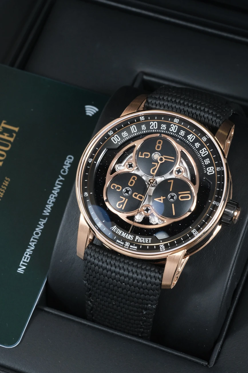 Часы Audemars Piguet  Code 11.59 Starwheel Rose Gold 7 Ceramic   15212NR.OO.A002KB.01-AB