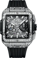Заказать Hublot  Shaped Square Bang Unico Titanium Jewellery  821.NX.0170.RX.0904