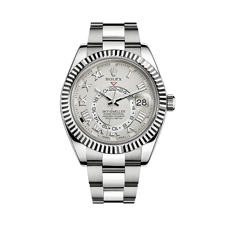 Часы Rolex  Sky-Dweller White Gold White Dial  326939