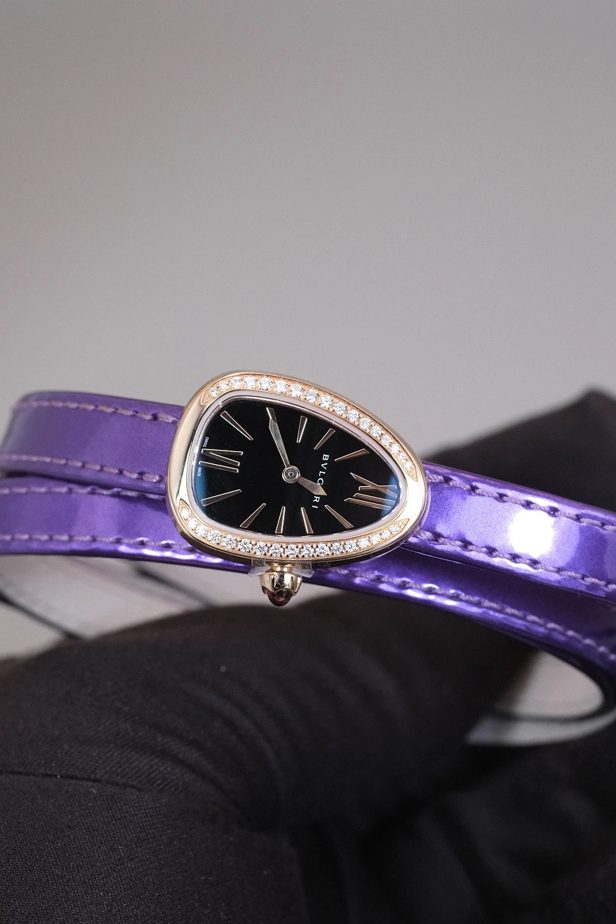 Часы Bvlgari  Bulgari Serpenti 27Mm Rose Gold And Diamonds  102967