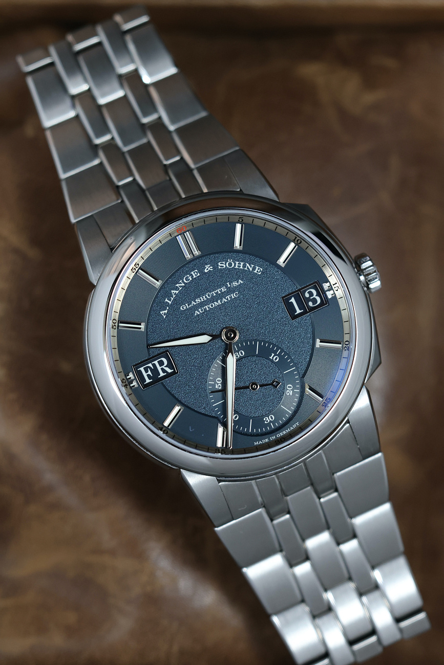 Часы A. Lange & Sohne  Odysseus Stainless Steel Blue Dial  363.179