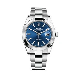 Rolex Oyster Perpetual Datejust 41 mm Blue Sticks