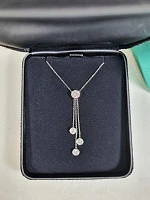 Украшение Tiffany &amp; Co  Pendant In Platinum With Round Brilliant Diamonds   