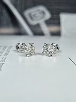 Украшение GIA  Серьги 1,52/1,52 ct. J/VS1 (3 Excellent) Round Diamonds   