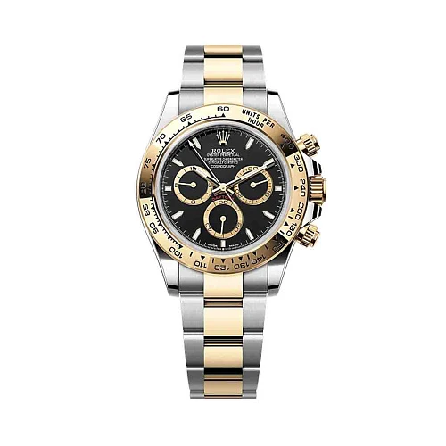 Часы Rolex  Cosmograph Daytona Steel & Yellow Gold Black Dial  126503