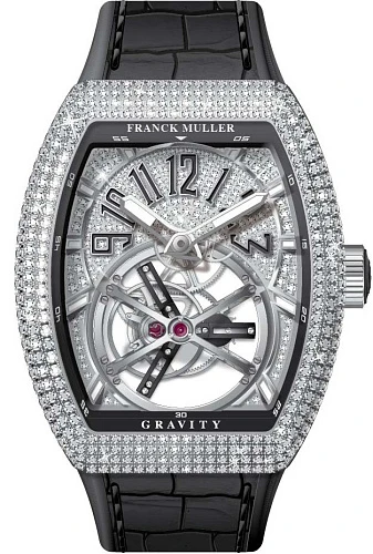 Заказать Franck Muller  Mens Collection Gravity Vanguard Yachting  V 50 LT GRAVITI CS D CD AC.NR