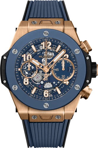 Заказать Hublot  Big Bang Unico King Gold Blue Ceramic  441.OL.5181.RX