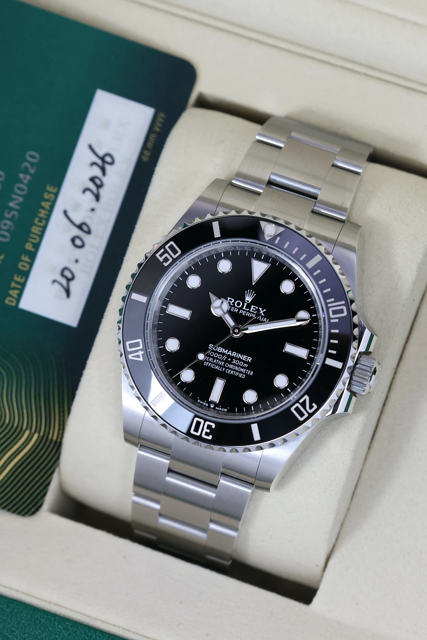 Часы Rolex  Submariner No Date Steel  124060