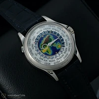Часы Patek Philippe  World Time Enamel White Gold  5131G-010