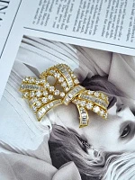 Украшение No Name  Брошь с бриллиантами 11,06 ct.   