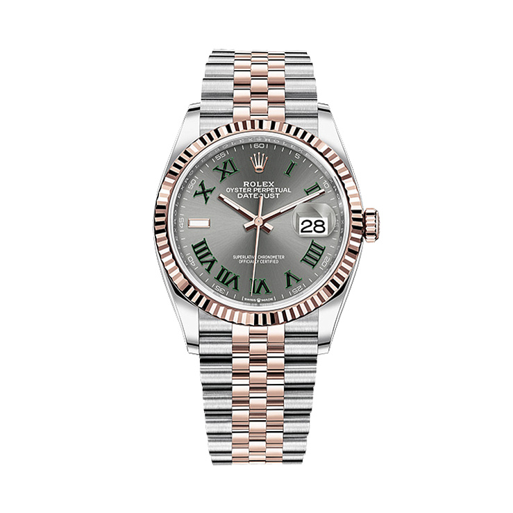 Часы Rolex  Datejust 36Mm Steel And Everose Gold Wimbledon  126231