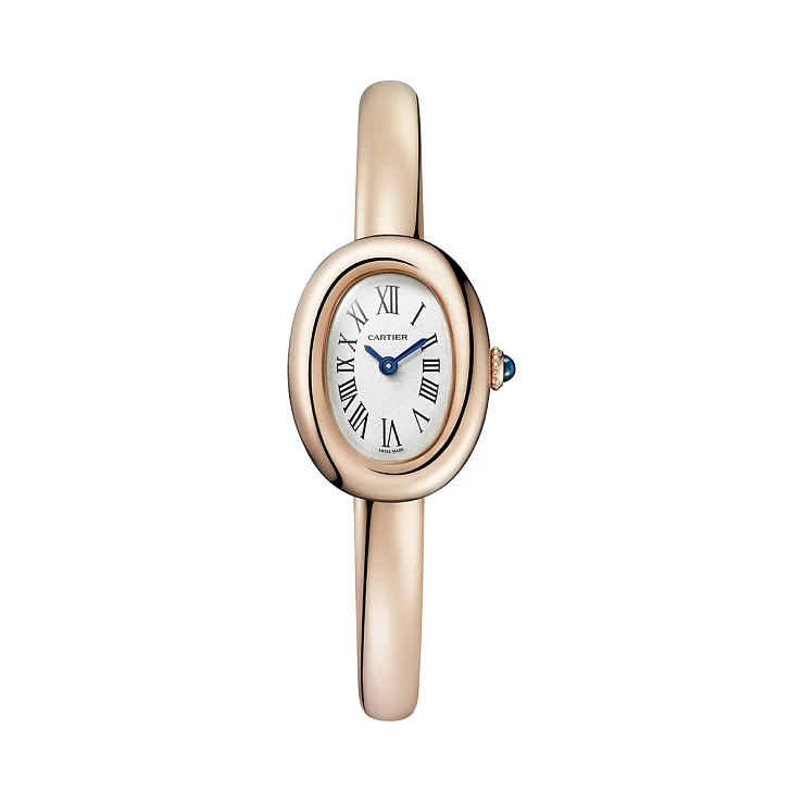 Часы Cartier  Baignoire Watch Mini Size 17 Rose Gold  WGBA0036