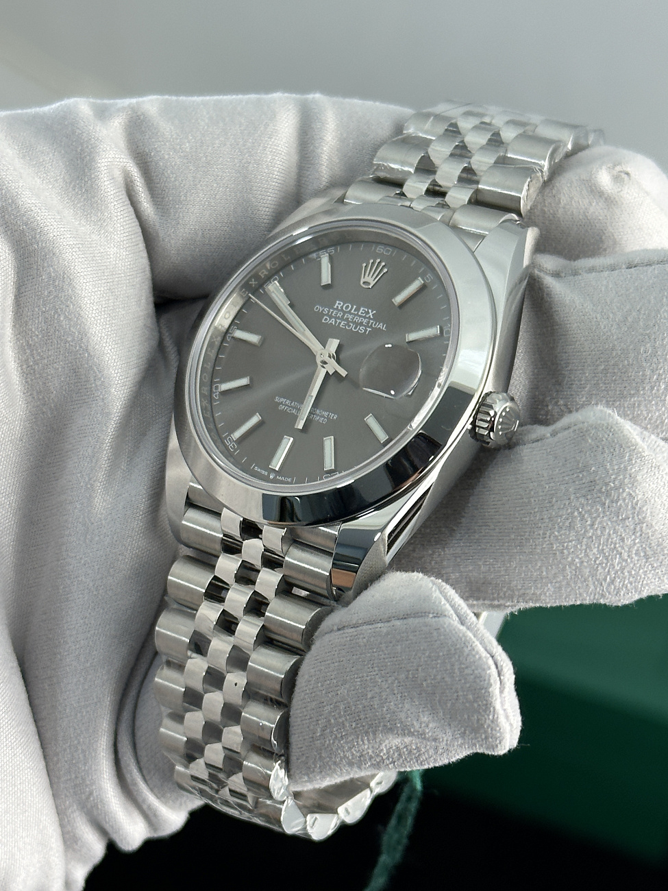 Часы Rolex  Oyster Perpetual Datejust Ii 41Mm Dark Rhodium  126300