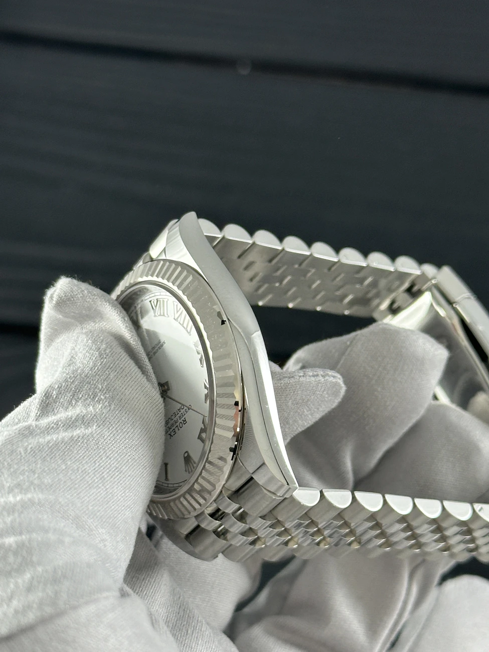 Часы Rolex  - Datejust 41Mm White Roman Dial  126334