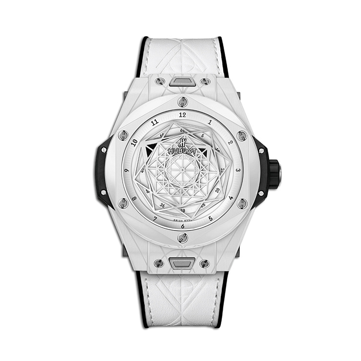 Часы Hublot  Big Bang Sang Bleu Ceramic White 45 Mm  415.HX.2027.VR.MXM19