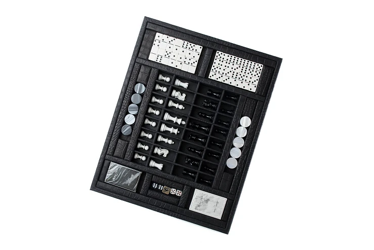 Сумки и аксессуары Hector Saxe Paris  Multi-Game Box Alligator Leather  
