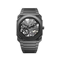 Часы Bvlgari  Octo Finissimo Skeleton Ultra-Thin Monochrome Ceramic 40Mm  103126