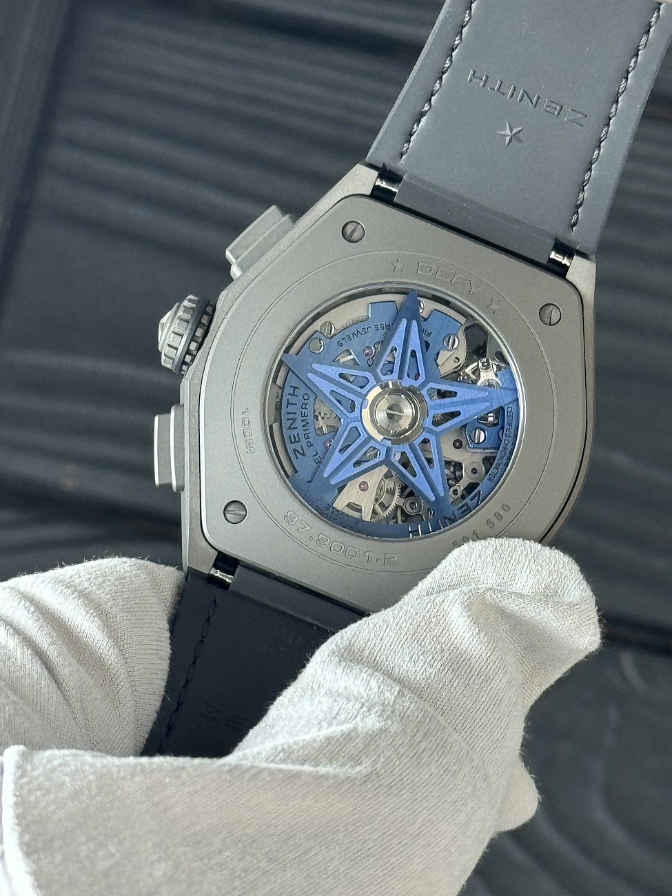 Часы Zenith  Defy El Primero 21 Ultrablue   97.9001.9004/81.R946