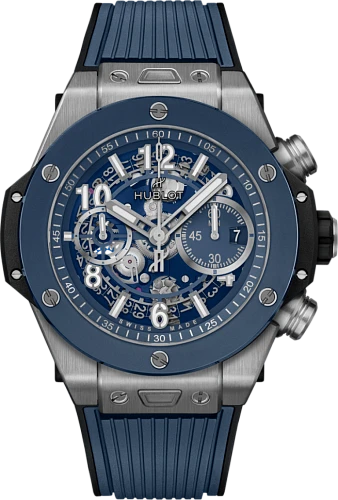 Заказать Hublot  Big Bang Unico Titanium Blue Ceramic  421.NL.5170.RX