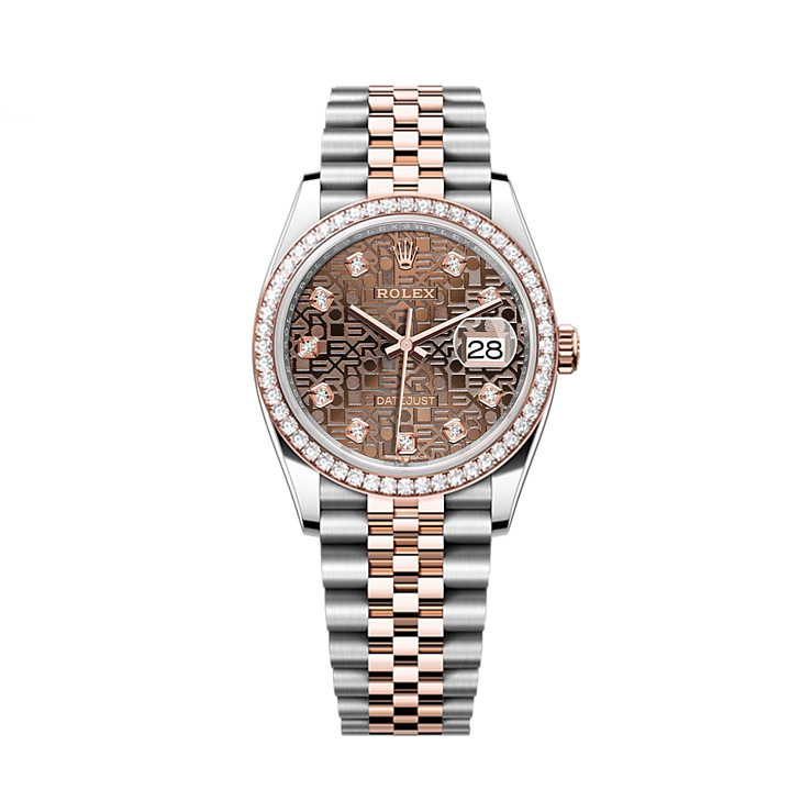 Часы Rolex  Oyster Perpetual Datejust 36 Mm Everose Rolesor  126281RBR-0013