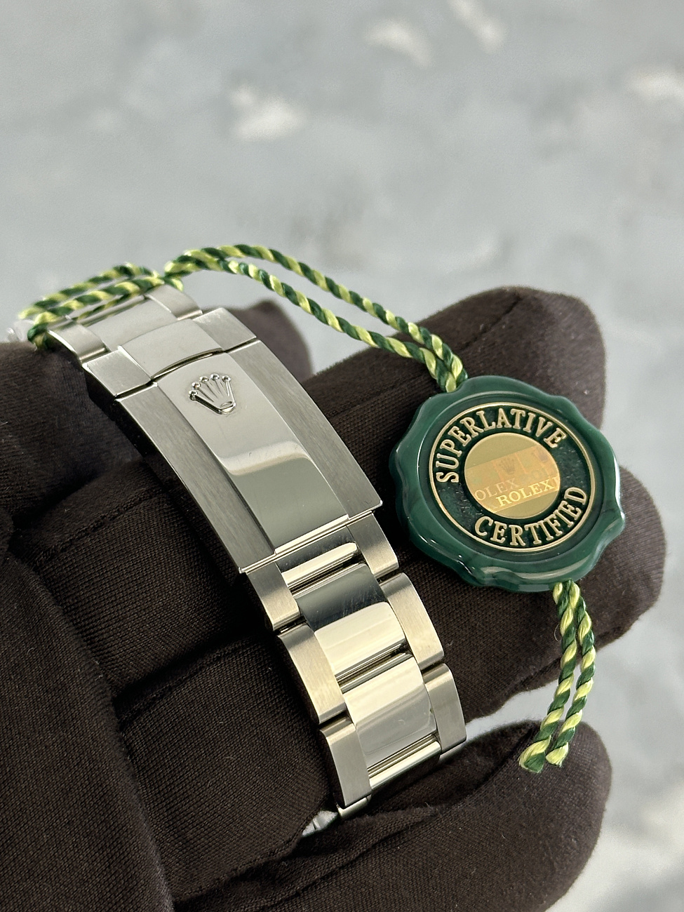 Часы Rolex  - Datejust 41Mm Steel & White Gold Mint Green Dial  126334