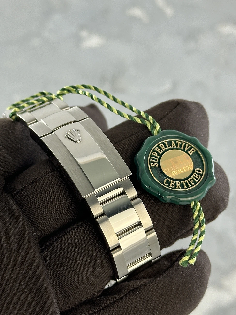 Часы Rolex  - Datejust 41Mm Steel &amp; White Gold Mint Green Dial  126334