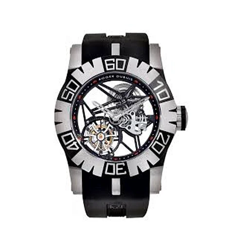 Часы Roger Dubuis  Easydiver Flying Tourbillon Skeleton 48 Titanium Limited Edition  RDDBSE0185