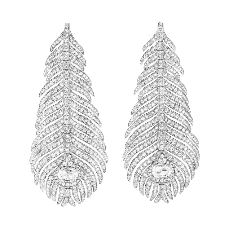 Украшение Boucheron  Серьги Plume De Paon  JCO01073 