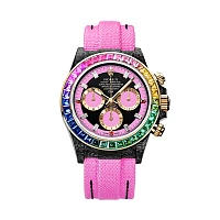 Заказать DiW  Rolex Daytona 40 Mm Rainbow Rose  