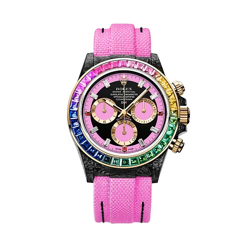 Заказать DiW  Rolex Daytona 40 Mm Rainbow Rose  