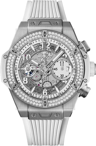 Заказать Hublot  Big Bang Unico Titanium White Diamonds  441.NE.2011.RW.1104
