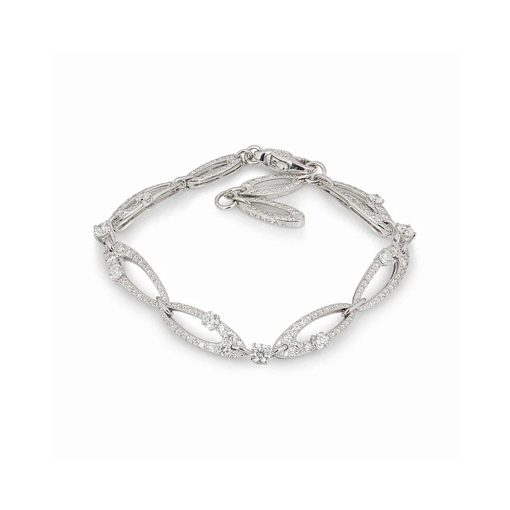 Украшение Bvlgari  Elisia Diamond White Gold Bracelet   