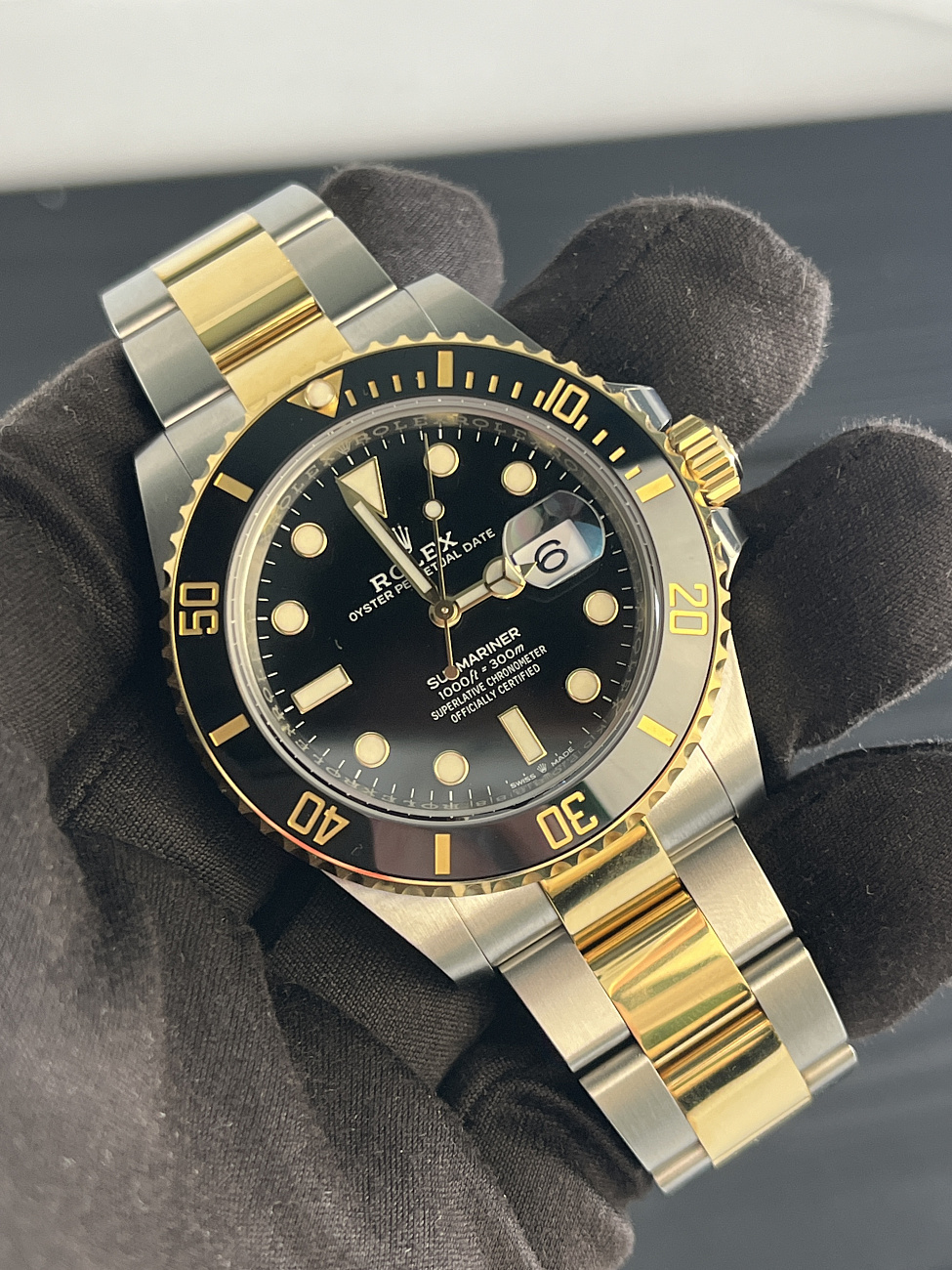 Часы Rolex  Submariner 41 Mm Oystersteel And Yellow Gold  126613LN