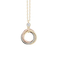 Украшение Cartier  Trinity Necklace  B7224815 