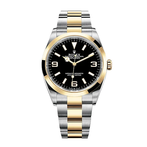 Часы Rolex  Explorer 36 Mm Steel And Yellow Gold  124273-0001