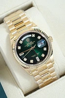 Часы Rolex  Day-Date 36 Mm Yellow Gold Green Ombre Dial  128238-0069