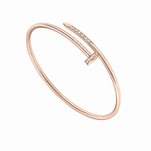 Украшение Cartier  Juste un Clou bracelet, Small Model, Reverse-set Diamonds 17  B6091317 