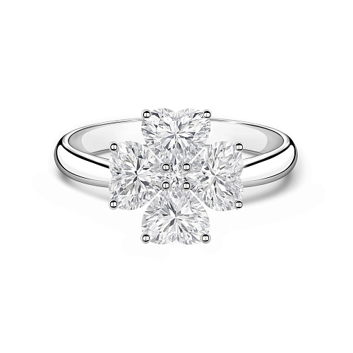 Украшение GIA  Кольцо с бриллиантами 2,8 ct. H/VS1   