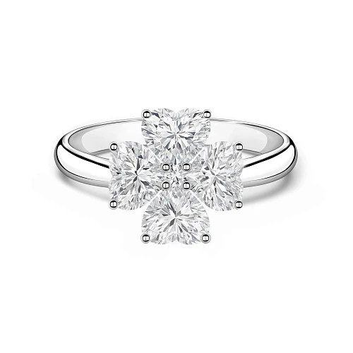 Украшение GIA  Кольцо с бриллиантами 2,8 ct. H/VS1   