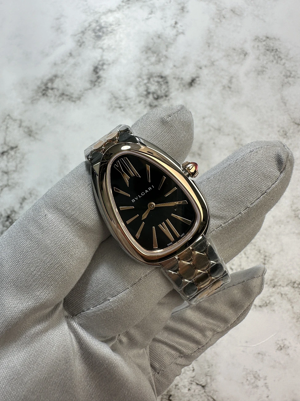Часы Bvlgari  Serpenti Seduttori Steel &amp; Yellow Gold  103799