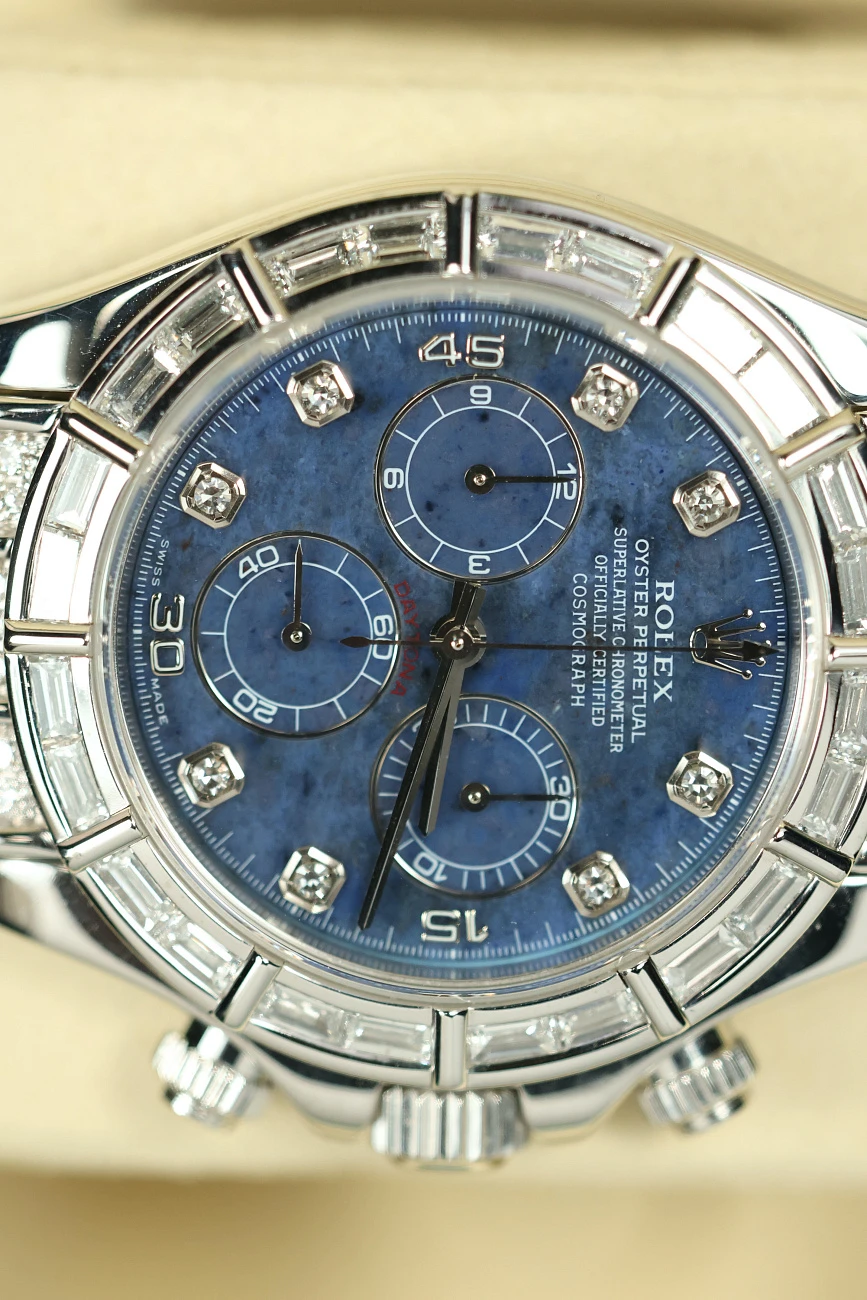 Часы Rolex  Oyster Perpetual Cosmograph Daytona White Gold Sodalite  116519G SODA
